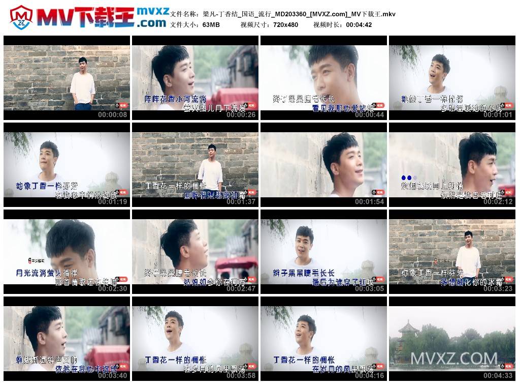 梁凡-丁香结_国语_流行_MD203360